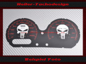 Tachoscheibe für Harley Davidson Road Glide Special 2016 Mph zu Kmh