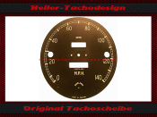 Speedometer Disc for Jaguar XK 150 Ø 110,0 mm 2...