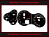 Speedometer Discs for Ferrari 575M Maranello 2002 to 2006