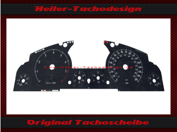 Speedometer Disc for VW Phaeton 200 Mph - 8 RPM Mph to Kmh