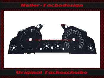 Speedometer Disc for VW Phaeton 200 Mph - 6 RPM Mph to Kmh