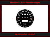 Speedometer Disc for Smiths 140 Mph to 220 Kmh Ø...