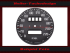 Speedometer Disc for Smiths 140 Mph to 220 Kmh Ø 75 mm