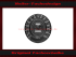 Speedometer Disc for Morgan + 4 Construction Year 1967 140 Mph to 220 Kmh