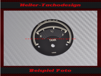 Zusatzinstrument Zifferblatt Tank für Mercedes Benz W198 300SL W121 190SL
