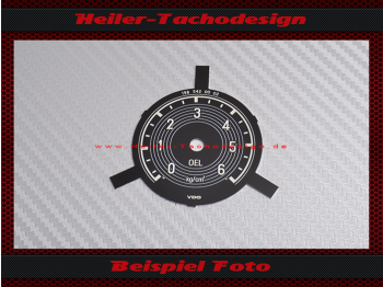 Zusatzinstrument Zifferblatt Öldruck für Mercedes Benz W198 300SL W121 190SL