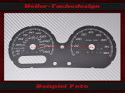Tachoscheibe für Harley Davidson Street Glide Ultra Classic FLHX FLHXS 2014 bis 2020 Mph zu Kmh