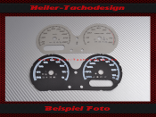 Tachoscheibe für Harley Davidson Street Glide Ultra Classic FLHX FLHXS 2014 bis 2020 Mph zu Kmh