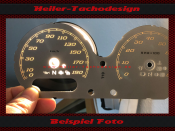 Tachoscheibe für Harley Davidson Street Glide Ultra Classic FLHX FLHXS 2014 bis 2020 Mph zu Kmh