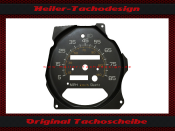 Speedometer Sticker for Chevrolet Chevy G10 G20 G30 Van Vandura 1992 85 Mph to 150 Kmh