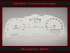 Speedometer dial for Land Rover Defender 2013 200 km/h 6000 rpm