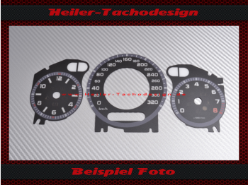 Speedometer Disc for Mercedes W211 E Class W209 CLK W219 CLS Black Series Design AMG