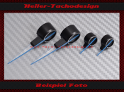 Blaue Tachonadeln Satz VW Golf 7 R-Line R20  Passat CC  B7 R-Line