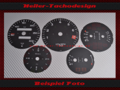 Speedometer Discs for Porsche 911 964 993 G Model Optik...