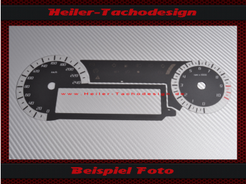 Tachoscheiben für BMW R1200 RT LC EZ ab 2014 150 Mph zu 240 Kmh 10000 UPM