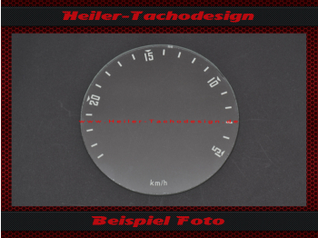 Tacho Glas Traktormeter für Deutz D30 5 bis 24 kmh