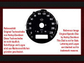 Speedometer Disc for Harley Davidson Dyna Low Rider 2015...