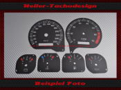 Tachoscheibe für Jaguar XJS 1991 bis1996 160 Mph zu...