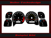 Speedometer Discs for Jaguar XJS 1991 bis1996 160 Mph to...