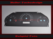 Speedometer Disc for Jaguar XK8 1998 Mph to Kmh