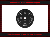 VDO Boost Bar Pressure Ø 4,8 cm - 1