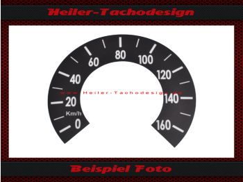 Tacho Aufkleber für Yamaha DT 360 Baujahr 1974 Mph zu Kmh
