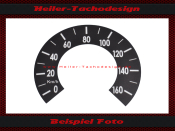 Speedometer Sticker for Yamaha DT 360 Construction Year...