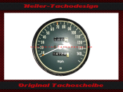 Speedometer Sticker for Honda CB 750 K5 1975 Mph to Kmh