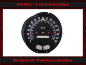 Speedometer Sticker for Pontiac Firebird Formula 350 1972 to 1979 160 Mph to 260 Kmh
