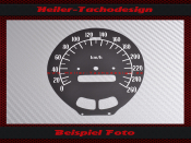Tacho Aufkleber Pontiac Firebird Formula 350 1972 bis...