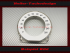 Speedometer Disc for Mercedes SL 500 R230 Facelift 2008 to 2012 260 Kmh