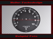 Tachometer dial for Porsche 911 912 914 901 930 959 10000...