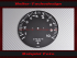 Drehzahlmesser Scheibe für Porsche 911 bis 10000 UPM ohne Roten Bereich