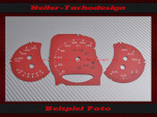 Speedometer Disc Porsche Cayenne 2011 Typ 958 Mph to Kmh