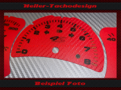 Speedometer Discs for Porsche 911 996 Turbo Facelift Switch 200 Mph to 320 Kmh