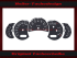 Speedometer Discs for Porsche 911 996 Turbo Facelift Switch 200 Mph to 320 Kmh