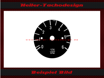Drehzahlmesser für Mercedes Benz W108 W109 280 S VDO 6 UPM ohne Roten Bereich