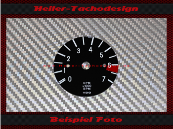 Drehzahlmesser für Mercedes Benz W108 W109 280 S VDO 7 UPM mit Roten Bereich