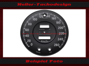 Speedometer Disc for Smiths Jaguar E Type S Type MARK ll...