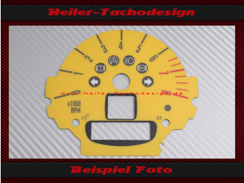 Tachometer Dial for Mini R55 R56 R60 R61 8000 RPM