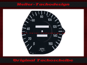 Speedometer Disc for Mercedes W107 350SL R107 mechanical Speedometer Mph to Kmh