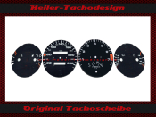 Set Tachoscheiben für Porsche 944 Baujahr 1986