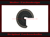 Speedometer disc for gluing in for BMW K1600 GT GTL 2010 170 Mph to 270 Kmh