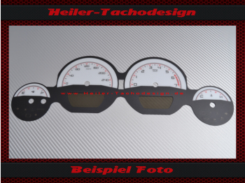 Tachoscheibe f&uuml;r Dodge Challenger RT 2014 160 Mph zu Kmh