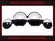 Tachoscheibe Dodge Challenger RT 2014 160 Mph zu Kmh