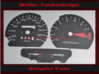 Speedometer Discs for Honda Goldwing GL 1200 1984 to 1988 150 Mph to 240 Kmh