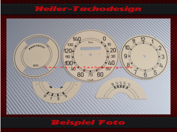 Tachoscheiben für Mercedes 230 170v W143 140 Kmh