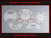 Speedometer Discs for Mercedes 230 170v W143 140 Kmh