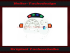 Speedometer Disc for Piaggio Vespa S 125 i.e