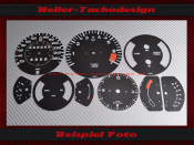 Set Speedometer Discs for Porsche 911 930 Turbo Mph to...